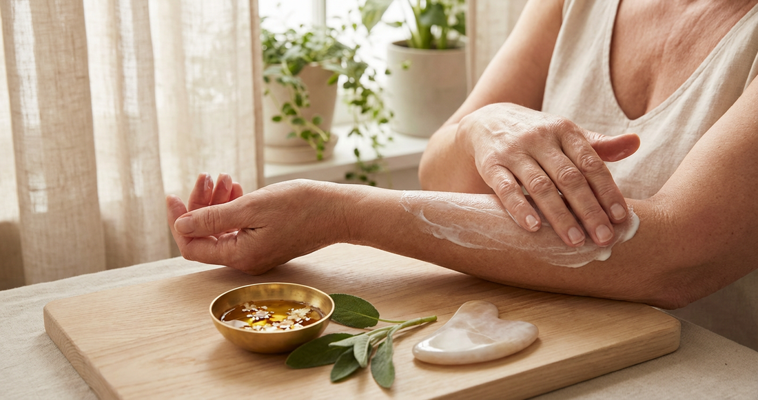 How to Massage Your Way to Smoother Arms and Chest