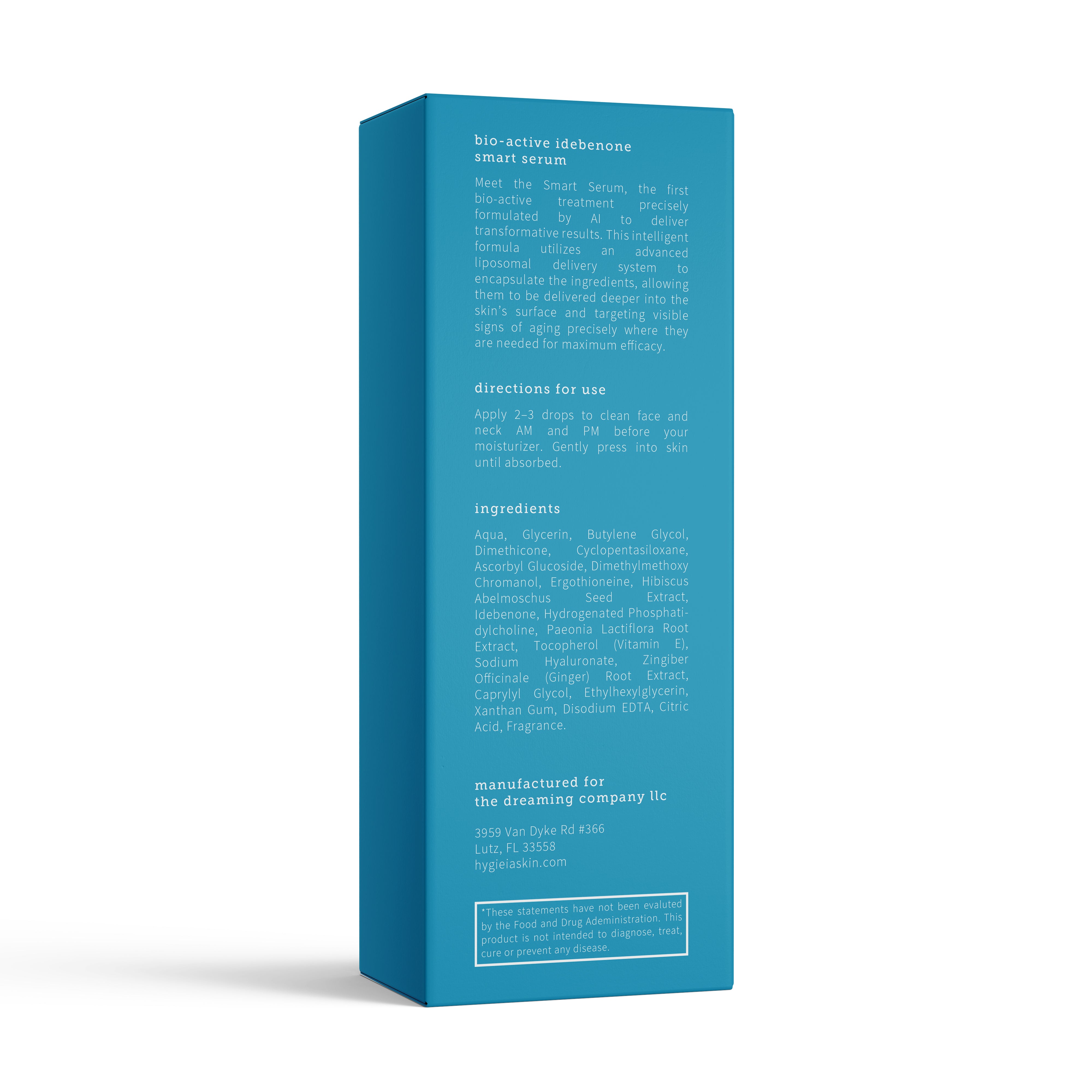 Hygieia Smart Serum With Bio Active Idebenone | Formulated By AI